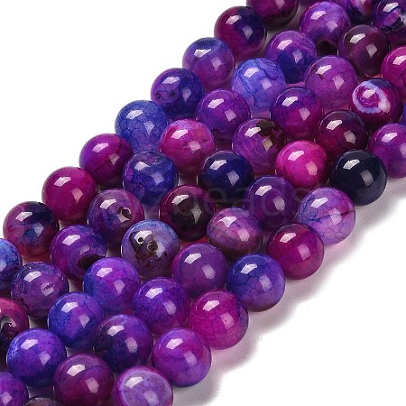 Natural Agate Beads Strands G-B079-A04-03B-1