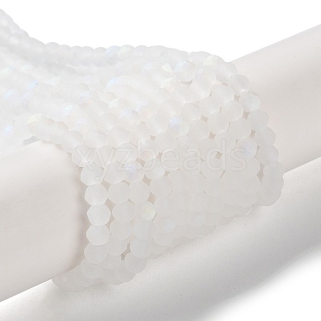 Transparent Glass Beads Strands LS-EGLA-A044-T6mm-MB19-1