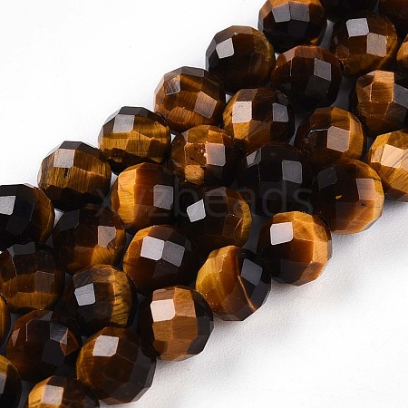 Natural Tiger Eye Beads Strands G-S345-6mm-22-1