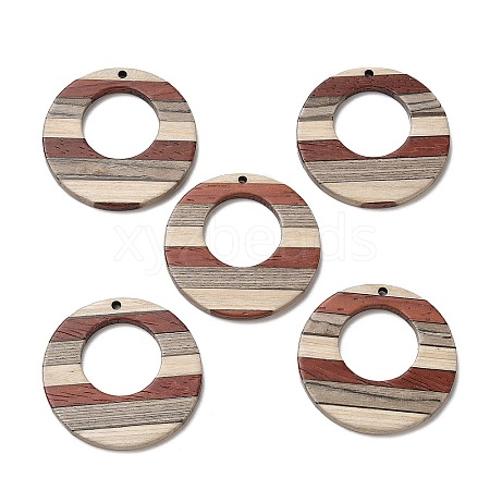 Wenge Wood & Sandalwood & White Ash Pendants WOOD-F013-03-1