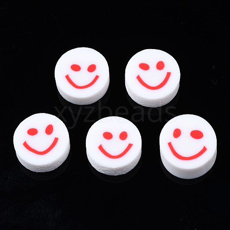 Handmade Polymer Clay Beads X-CLAY-N008-040E-1