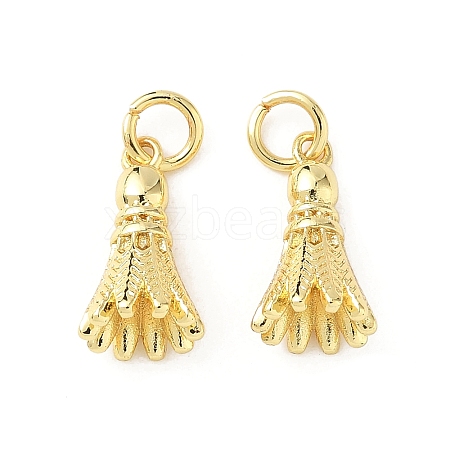 Brass Charms KK-I381-06G-02-1