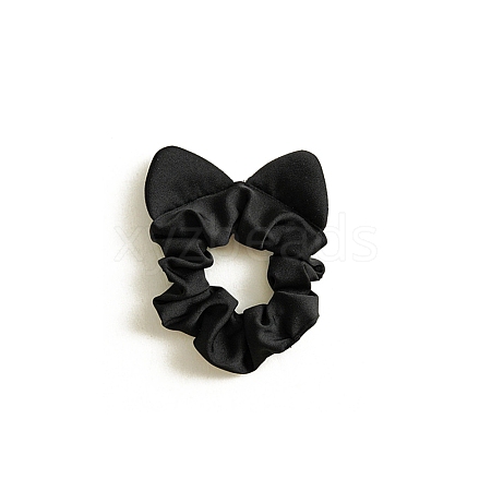 Cat Ear Shaped Cloth Hair Ties PW-WG6F08F-01-1