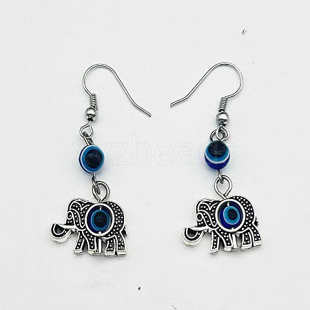 Fashionable Demon Evil Eye Earrings Trendy Style LX5243-5-1