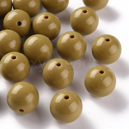 Opaque Acrylic Beads MACR-S370-C20mm-29-1