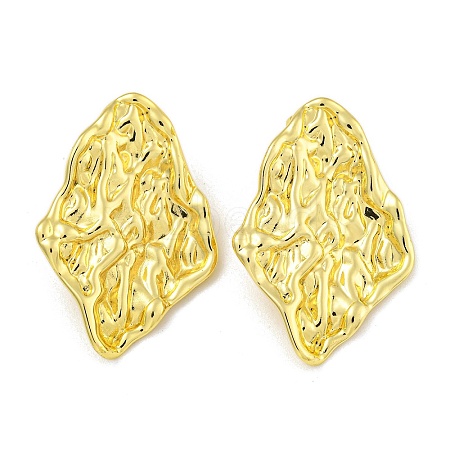 Rack Plating Brass Stud Earrings EJEW-I313-11G-1