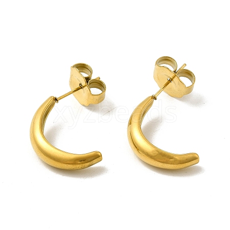 304 Stainless Steel Stud Earing for Women Men STAS-P319-34G-1