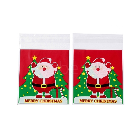Christmas Theme Plastic Bakeware Bag OPP-Q004-03B-1