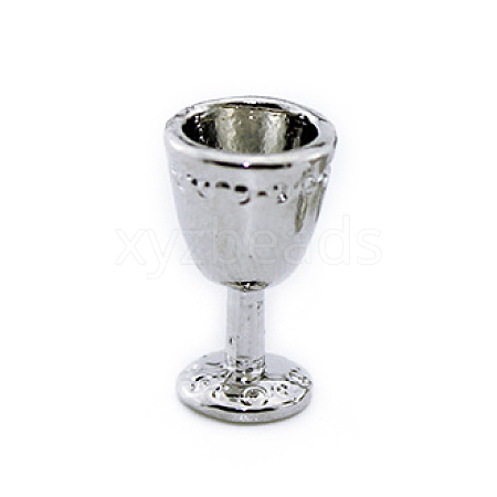 Alloy Miniature Goblet Ornaments BOTT-PW0001-182P-1