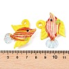 Handmade Lampwork Pendants LAMP-G162-01C-3