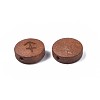 Laser Engraved Wood Beads WOOD-S053-53D-3