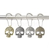 4Pcs Skull Shower Curtain Hooks DIY-CP00030-2