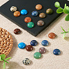 20Pcs Natural & Synthetic Mixed Gemstone Cabochons G-TA0002-76A-5