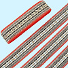 10 Yards Ethnic Style Polyester Ribbon for Sewing Decoration OCOR-CY0001-86A-7