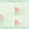 Unicraftale 90Pcs 3 Styles 316 Surgical Stainless Steel Wine Glass Charms Rings STAS-UN0053-45-5