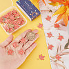 SUNNYCLUE 60Pcs Autumn Theme Rack Plating Alloy Enamel Pendants ENAM-SC0003-37-3