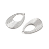 304 Stainless Steel Pendants STAS-L022-503P-2