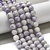 Natural Purple Turquoise Beads Strands G-L595-C04-03-2