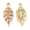 Zinc Alloy Pendants FIND-C035-02G-04-1