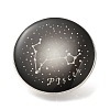 Twelve Constellation Creative Alloy Badges Constellation Brooches JEWB-S033-01P-L-1