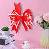 Polyester Big Bowknot FIND-WH0126-414E-4