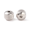 Tarnish Resistant 201 Stainless Steel Beads STAS-A057-04D-P-3