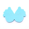Teardrop with Lady Silicone Statue Pendant Molds DIY-WH0175-54-2