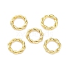 Brass Linking Rings KK-U042-01G-02-1