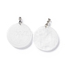 Natural Quartz Crystal Pendants G-P491-05P-02-4