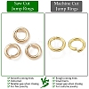925 Sterling Silver Open Jump Rings STER-F036-02G-1x4mm-2
