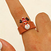 Christmas Resin Finger Rings FS-WG94CC2-04-1