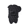 Black Alloy Brooches JEWB-E036-06EB-01-2