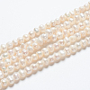 Natural Cultured Freshwater Pearl Beads Strands X-PEAR-L001-F-08-5