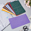  12 Sheets 12 Colors Nylon Repair Patches DIY-NB0008-81-4