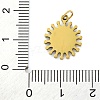 Ion Plating(IP) 304 Stainless Steel Enamel Charms STAS-Z104-10G-02-3