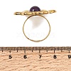 304 Stainless Steel Cuff Open Rings for Women GG-CBA7994-02G-13-5