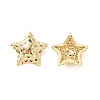 Star Brass Micro Pave Colorful Cubic Zirconia Charms KK-G435-31G-1