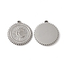 201 Stainless Steel Pendants STAS-J401-VC580-1