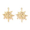304 Stainless Steel Pendants X-STAS-T065-07G-1