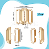 12Pcs Alloy Interlocking Clasps FIND-PH0038-27G-2