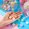 70Pcs 14 Colors Opaque & Transparent Acrylic Beads OACR-TA0002-78-5