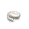 Alloy Spine Open Cuff Rings for Unisex PW-WG1D637-01-6