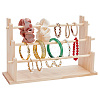 3-Tier Wood Scrunchie Riser Holders ODIS-WH0030-265-1