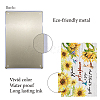 Rectangle with Word Vintage Metal Iron Sign Poster AJEW-WH0157-202-3