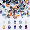 AHADERMAKER 120Pcs 10 Colors Electroplate Glass Beads GLAA-GA0001-50-1