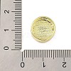 Rack Plating Brass Micro Pave Cubic Zirconia Bead KK-H456-04G-3