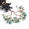 Halloween Theme Natural Green Aventurine Chips Tree of Life Decorations DJEW-B013-02D-2