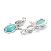 Synthetic Turquoise Pendants G-H180-04P-2