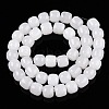 Natural White Jade Beads Strands G-T138-134-2