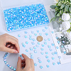 800Pcs 2 Styles Eco-Friendly Transparent Acrylic Beads TACR-SP0001-01D-3